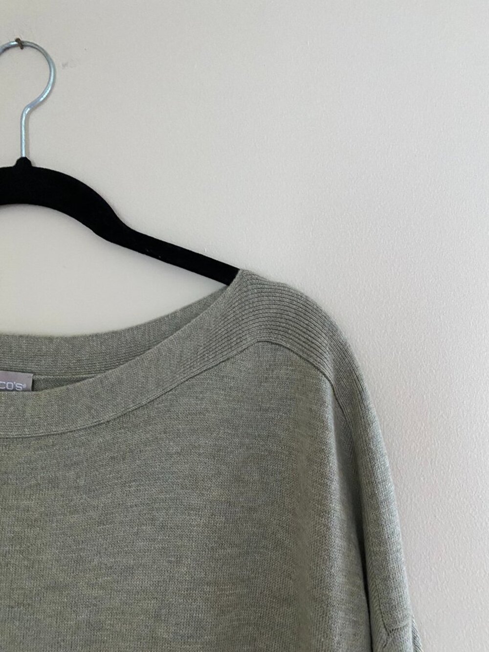 Light Green Long Chicos Sweater